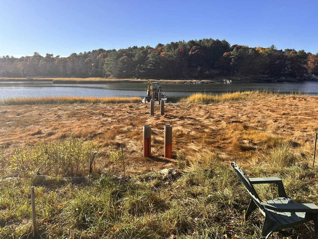 Every great dock starts with a rock-solid foundation.
