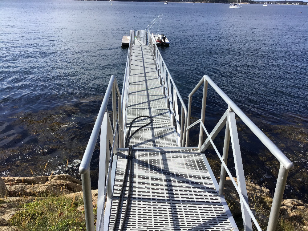 Aluminum Piers for wherever you need to go - by Ramsey Marine Construction.