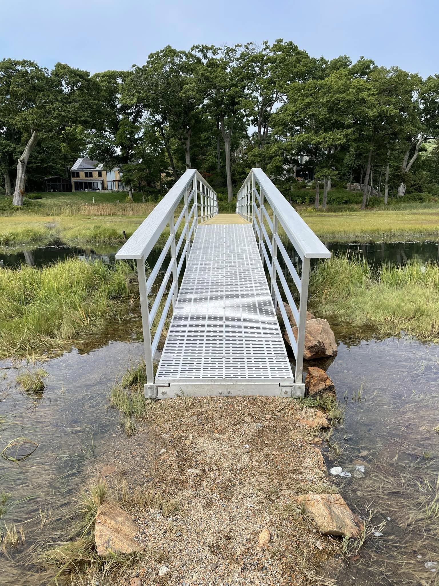 Private Bridge Built by RAmsey Marine Construction