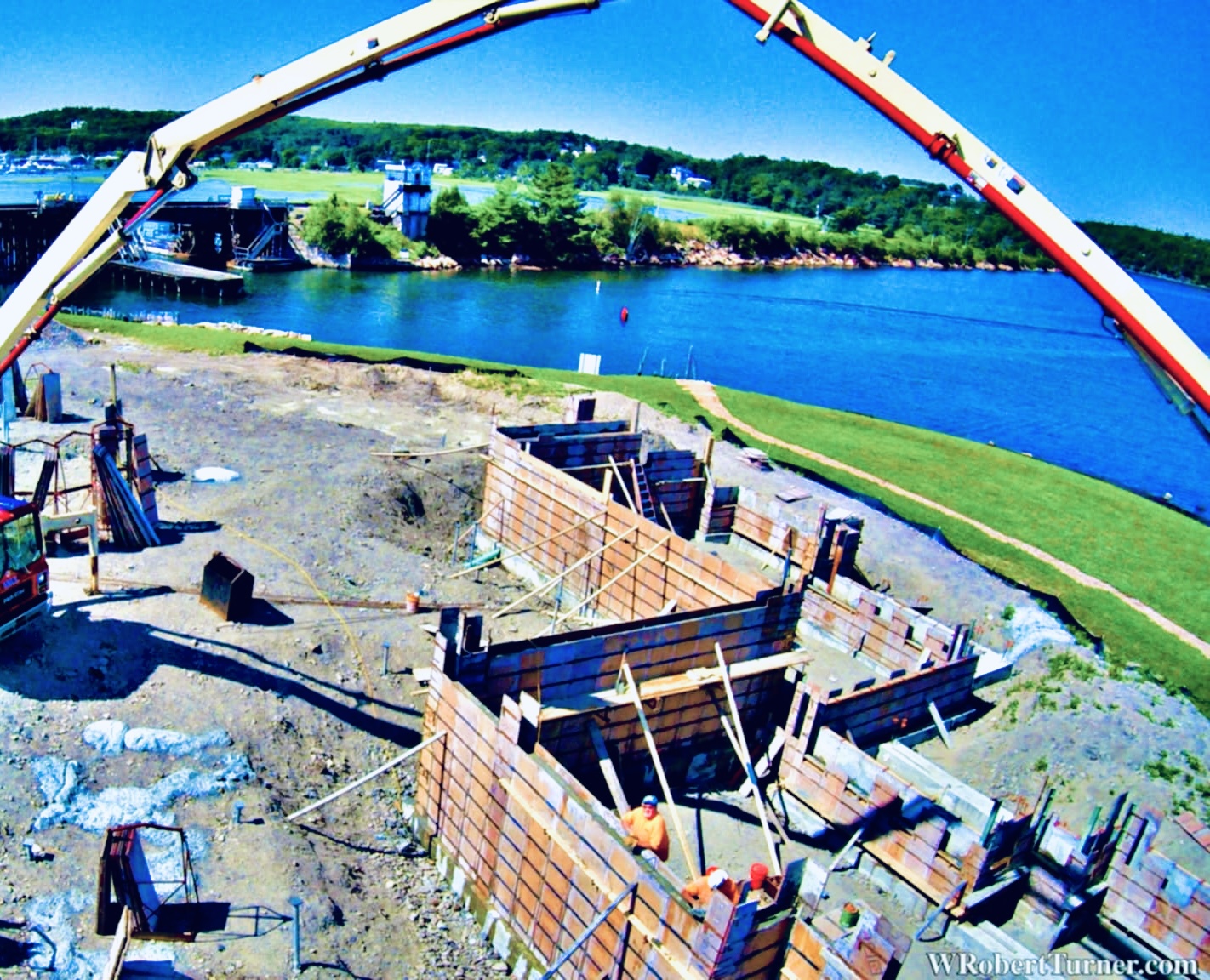 Concrete Foundations for Waterfront Property by Ramsey Marine